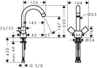  Hansgrohe Logis 71222000   ,  ,  145, 