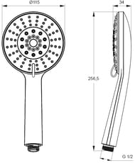   IDDIS Optima Home 0605F00i19 5 ,  ABS-, d - 115, 