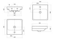  AQUATON  45 11WH501630 450x450x159 , , .  , 