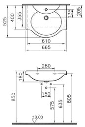  Vitra Arkitekt (665525)  ,  4047B003-0001