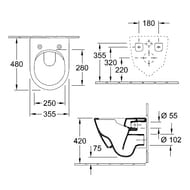   Villeroy & Boch Subway 2.0 5606 R0 01 (355480) , 