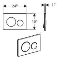 GEBERIT Sigma20  ,  ,  /   115.882.14.1