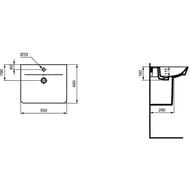  Ideal Standard Lux CONNECT AIR CUBE (550460160)    ., ,  E074401