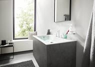  Hansgrohe Finoris 76033700  , 110, 3 , . Push-Open, .