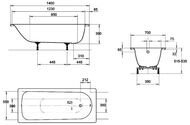   Kaldewei EUROWA FORM PLUS (1400700390)  119512030001