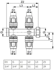  TECElogo 16  3/4" ,   ,  8730018