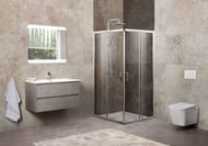   BelBagno Unique 850-900850-9001900  /. UNIQUE-A-2-85/100-P-Cr