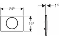 GEBERIT Sigma10  ,  , , /   ( UP320, UP720)