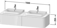    Duravit Happy D.2 Plus 1600354550 2 ,   HP4946B2222