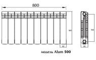   Rifar ALUM VENTIL VL 500   , 10 , 50, 1860