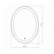  Silver Mirrors -4 (570770) LED-, , ,  -00001057