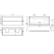     SANCOS Libra (1190x450x500) , 2 ,   LB120-2W