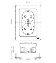  Systeme Electric BLANCA /   .  , 16, 250,  BLNRS001027