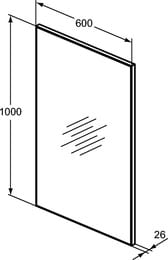  Ideal Standard MIRROR&LIGHT (6001000) T3361BH