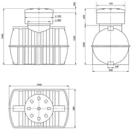   Polimer Group D-1000 (1540x990x1440) 1000, , 