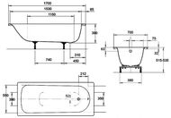   Kaldewei EUROWA FORM PLUS (1700700390)  119812030001