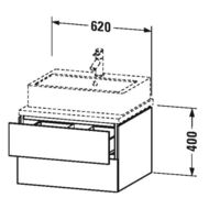      Duravit L-Cube 620400547 2 ,   LC581502222