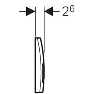 GEBERIT ""    Delta51   458.125.11.1