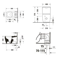 - Duravit Qatego 390660770, , .,  0947100005+2021090000