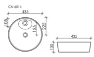   Ceramicanova Element 435435130 ,  .  ,  CN6014