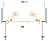   Cezares Eco 8001900  /  ECO-O-B-2-80-C-Cr