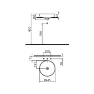  Vitra Metropole 45 (450450160) , , 5940B003-0012