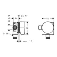 Hansgrohe    Exafill 58112000 