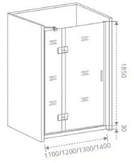   GOOD DOOR BAS SATURN WTW-110-C-CH-L  (110185) . ,  