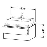      Duravit L-Cube 820400547 2 ,   LC581702222