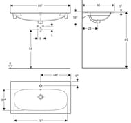  Geberit Acanto Slim 900x480  Alpine,   ,  500.642.01.2