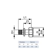  TECEflex  203/4",   , , .717603