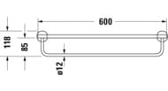 - DURAVIT Starck T 610 , :   0099443400