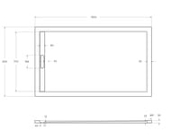   CEZARES (150090030)  ,  TRAY-AS-AH-150/90-30-W