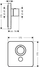  Axor ShowerSelect 36706000  ,  , 