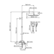   WasserKRAFT A174.160.078.CB  ,  Soft-touch