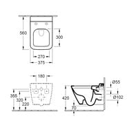   Villeroy & Boch Finion PLUS 4664R0R1 (375560)  , cer.plus, .