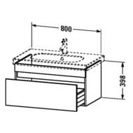    Duravit DuraStyle (800398453)  ,1 ,    DS638401818