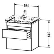    Duravit DuraStyle (580610448) , 2,    DS648001818