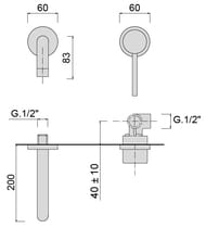    Giulini Futuro F6520-20  , ,  200 , 