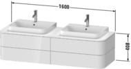    Duravit Happy D.2 Plus 1600408550 4 ,  . HP4974B7171