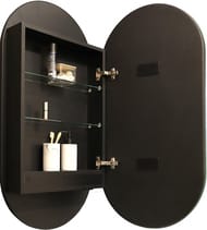   Silver Mirrors Soho-BLACK 5001000150 ,, LED-00002613