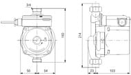    GRUNDFOS UPA 15-90 N, H-9, Q-1,73/, G-3/4", ., 220, .99539041