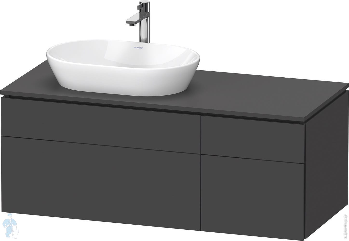 Duravit l cube мебель для ванной