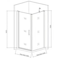   GOOD DOOR BAS PANDORA CR-100-C-CH (100100) ,  