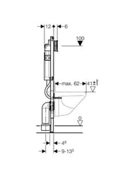 GEBERIT Duofix UP320    ,  ., 112 111.300.00.5