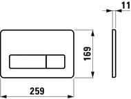   LAUFEN LIS AW2  ,   8.9566.2.000.000.1