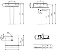  Ideal Standard CONCA (500450)  ,  1   ,   T381201