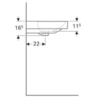  Geberit Smyle Square (900480165) ,  .    500.251.01.1