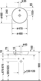  DURAVIT CAPE COD 480480   ,  ,  2328480000