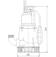   GRUNDFOS KPC 300 A, 0,35,  , 98851053